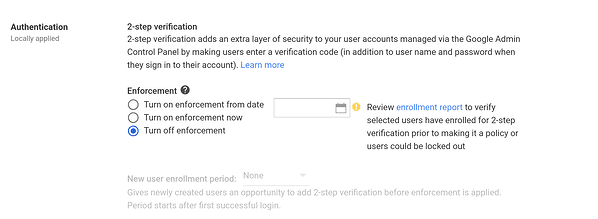 Authenticator google turn off How do